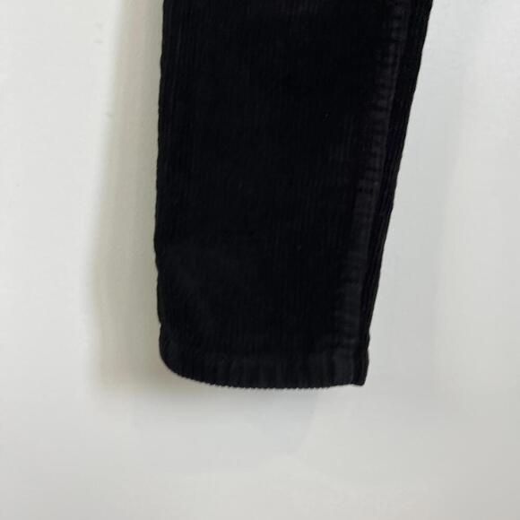 Monki Women's Size 36 EU 6 or 8 US Black Corduroy Ankle Length Pants - Picture 3 of 14